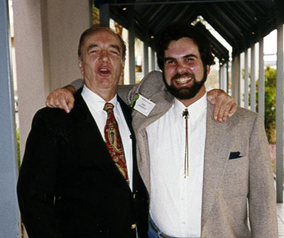 Artist Dan DAmico with Guy Coheleach.